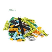 레고 호환 276 개/대 Moc 교육 빌딩 블록 벽돌 하이테크 빔 기어 차축 및 커넥터 부품 45300 Wedo 2.0 Diy, 01 276Pcs Bricks Parts