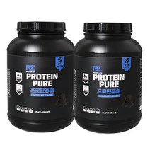 1+1 마켓디 프로틴 퓨어 2kg x 2 단백질가루 식물성 단백질 초코 보충제, 2통