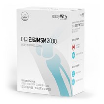 MSM 엠에스엠 식이유황 2000 100% 캐나다산, 1박스, 30포