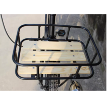 레트로 복고 자전거 다이 짐 바구니 덮개 장바구니, 블랙(16 인치 20 인치), 1개