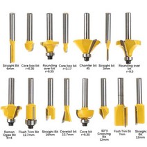 루터기 디월트트리머 마끼다 루터 트리머 라우터10000rpm 목공 1280w 밀링 커터 무선 전기 나무 공작 기계 18v 배터리, 액세서리 15pcs