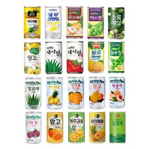 델몬트 미닛메이드 썬키스트 웅진 프레주 참맑은 망고 제주감귤 한라봉 파인애플 복숭아 매실 우리배 머스캣 블루하와이 175ml 180ml 240ml 30캔 미니캔 중 택1, 자연은 망고 180ml