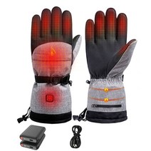 Winter Heated Gloves For Man And WomanHand Warmers Thermal Fleece Touchscreen Skiing Snowboarding