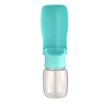 리치독스 산책물병 간편 편리 한손에 쏙 강아지 휴대용 접이식 [파스텔땅콩물병], 블루