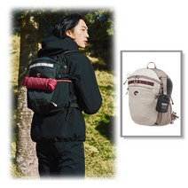 *네파NB* NEPA 7IC7598 공용 레인커버와 보관용 파우치가 있는 18L 트레킹 등산 배낭 #뉴코아부천점#로켓출고, 000, CREAM(104)