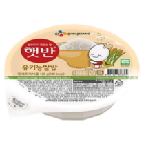 햇반 유기농쌀밥, 210g, 6개