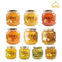 해맑음 겨울향기 고흥 유자청 레몬청 자몽청 한라봉청 청귤청 팔삭청 도라지 모과청 생강청 유기농유자청 11종, 도라지모과청 1병, 950g, 1개