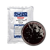 앤드로스 블루베리 리플잼 1kg 6개(1박스), 1박스(6개입)