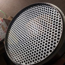 블루베리 선별기 수동 스테인리스 스텐레스 작곡 12, 직경 20cm - 원형 구멍 4mm