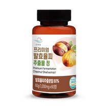 순수한줌 프리미엄 발효율피 추출물 정 1000mg x 60정, 4개