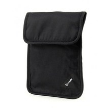 Pacsafe Coversafe X75 도난 방지 RFID 차단 넥 파우치 블랙.) 10148