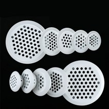 창문형 욕실 화장실 환풍기 교체 10 개/몫 30 미리메터 35 40 43 65 스테인레스 스틸 공기 환기 찬장 캐비닛 장식 시스템, 03 30mm Silver