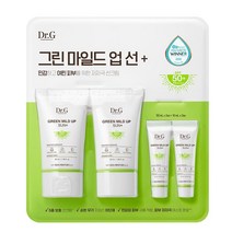 Dr.G 그린 마일드 업 선크림 50ml x 2개 + 10ml x 2개