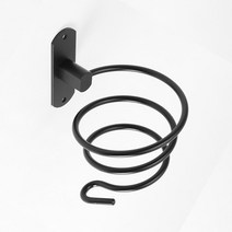 컴퍼니 남자자취생 블랙 스프링 드라이기거치대 자취템 수납걸이 159