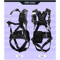 SMATO 스마토 전체식안전그네-고급형 안전벨트 전체식 DMS-A203 (원터치버클) AL대구경/엘라 후크-알루미늄 죔줄-엘라스틱 안전밸트 안전그네, 1개