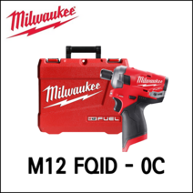[밀워키] 12V FUEL 오일펄스 임팩트 드라이버 M12 FQID-0C 베어툴 케이스