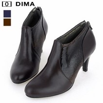 디마 디마 천연가죽 뱀피포인트 부띠 7cm(DHS1124)