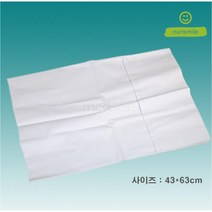 면소 요양시설 일회용 베개커버(44*66cm) 2개 / 큰베개 위생 피