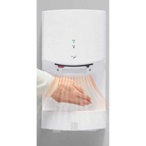 공중화장실 핸드 드라이어 초고속 손건조기 말리기, 3209-트레이 포함-화이트