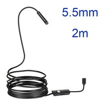 스마트폰 방수 내시경 카메라 . 안드로이드 내시경 - 내시경 검사 카메라 스마트폰, 5.5mm-2m