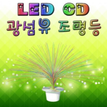 MDO9613 LED CD 광섬유조명등 5인용 광섬유조명만들기/만들기교구/과학교구/LED조명등만들기
