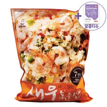 코스트코 트레이더스 더맛있는 새우볶음밥 300GX7 [아이스박스] + 더메이런알콜티슈, 300g, 7개