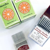 미싱부속 나나인치 쌍침바늘 DPx5 도원미싱, 1개
