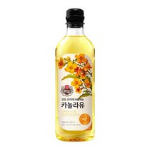 CJ제일제당 풍미 백설 카놀라유 캠핑식용유 900ml 업소용 전부침 새우튀김 식용류오일, 1개