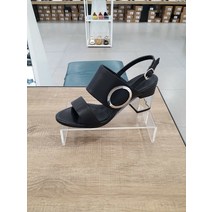 세라 세라 (2color) victor choi&james 사각콤비굽 7cm 깔끔라인 소가죽 여성 스트랩 샌들 w17s308 (P000197888)