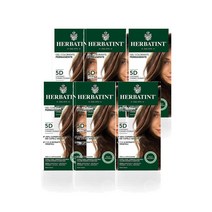 허바틴트 Herbatint Hair Color 5d Chestnt Lite, 6팩