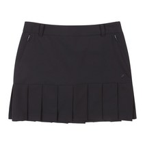 [볼빅골프웨어] [볼빅] 여성 골프 비비드 플리츠 큐롯 VLCUM420_BK