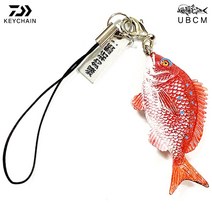 키링 키홀더 다이와 낚시 물고기 차키 열쇠고리, 참돔