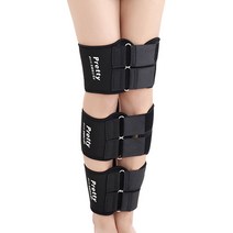 바른자세 OX 다리보정 벨트(블랙) (XL) 오다리보정, 상세 참조