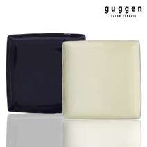 [1+1]구겐 페이퍼세라믹 파티플레이트, 린넨, 데님
