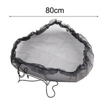 선홈통 물홈통 1pc 비 배럴 뚜껑 블랙 메쉬 커버 야외 물 수집 양동이 탱크 프로텍터 80cm, 한개옵션0