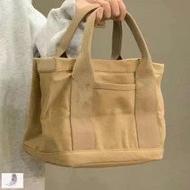 새로운 토트 백 여성 봄 나들이 핸드백 캔버스 가방 여성 점심 가방 캐주얼 가방 XN