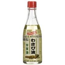 Shirakiku Vegetable Oil with Horse Radish (Wasabi Oil) in 3.17oz Bottle, 1