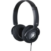 헤드폰 Yamaha HPH-50B 컴팩트 폐쇄형 블랙, [01] 검은색