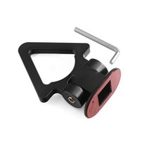 오토바이 트레일러 ABS 유니버설 레이싱 견인 자동차 후크 1 개 자동 후면 전면 시뮬레이션 멀티 색상, Black