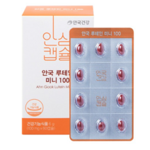 안국건강 New 루테인 미니 100, 1개, 60정