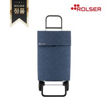 [정품] 롤서 트롤리 쇼핑카트 진 트위드 블루