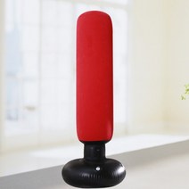 펀칭 백 프리 스탠딩 복싱 바운스 백 복싱 백 에어 밥 백 용, 빨간색