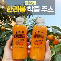 HEGS 물한방울도 섞지않은 귤뜨레 감귤 천혜향 한라봉 340ml x 12병 착즙 주스 과즙 쥬스 과일원액 100%, 한라봉 착즙주스  12병
