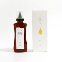 꿀마실 국산 천연 밤꿀 약꿀 튜브 500g 꿀 고급요리 가정용, 1개