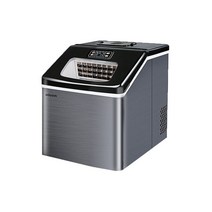 220V 50Hz 제빙기 전기 원통형 제빙기 25kg 24h 우유 차 숍을위한 자동 가정용 얼음 만들기 기계, 협력사, 통수, 03 Manual add water