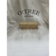 100%정품 천연소재안경 오트리 O!TREE 코르크소재 REDONDO col.6 무광골드컬러 오트리안경 가벼운안경 알러지無 하우스브랜드안경 국내생산