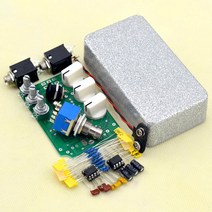 DIY 오버드라이브 기타 이펙트 페달 전체 키트스트루 바이패스 일렉트릭 스톰프박스 OD2 부품, 한개옵션0