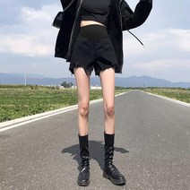 편한 임신선물 임부청바지 흑청 반바지 임산부 바지 중청 레깅스 밴딩바지 확장 일자핏