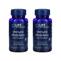 라이프익스텐션 이뮨 모듈레이터 위드 티노펜드 베지캡슐 60개입 [2통] Immune Modulator with Tinofend