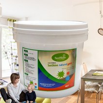 선샤인 천연페인트(2리터), 그레이+작업도구